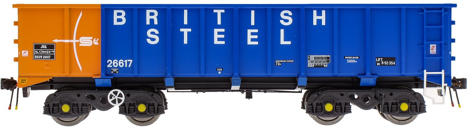 Accurascale ACC2103BSCB Tippler Wagon British Steel BSSW26617 Image
