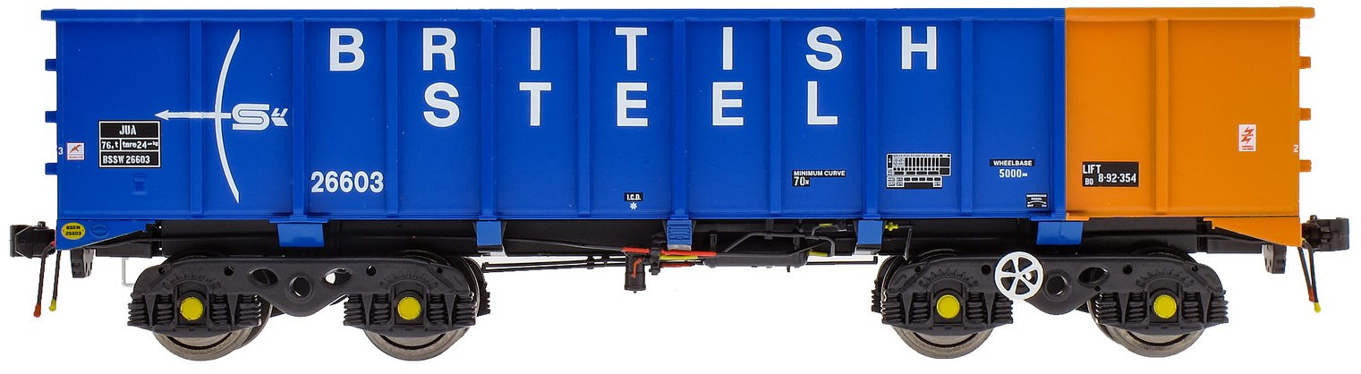 Accurascale ACC2104BSCB Tippler Wagon British Steel BSSW26603 Image