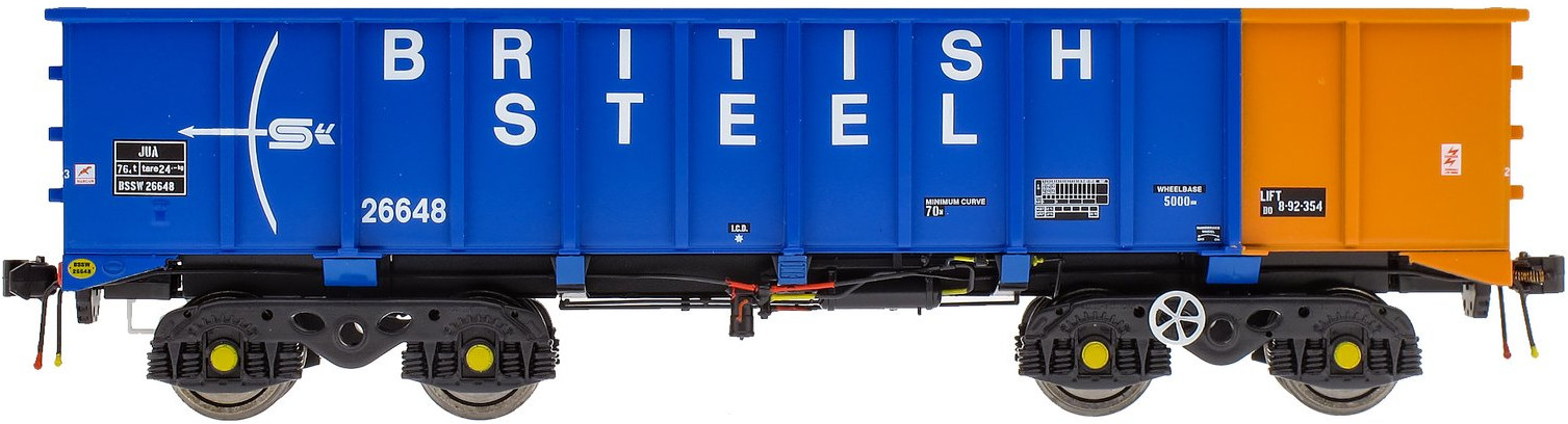 Accurascale ACC2104BSCB Tippler Wagon British Steel BSSW26648 Image