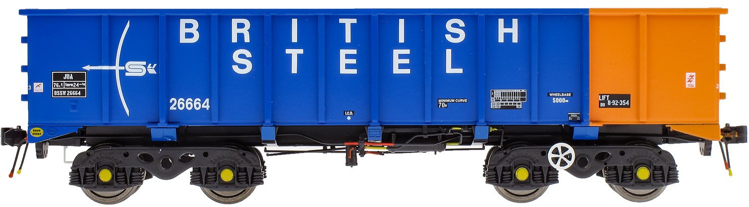 Accurascale ACC2104BSCB Tippler Wagon British Steel BSSW26664 Image