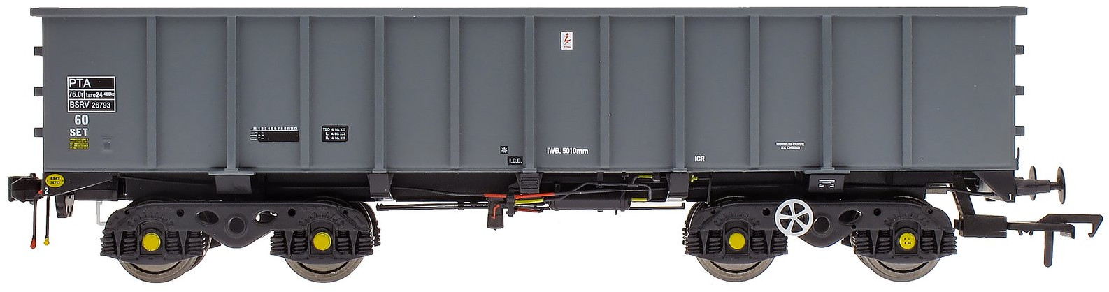 Accurascale ACC2100BSC Tippler Wagon British Steel BSRV26793 Image