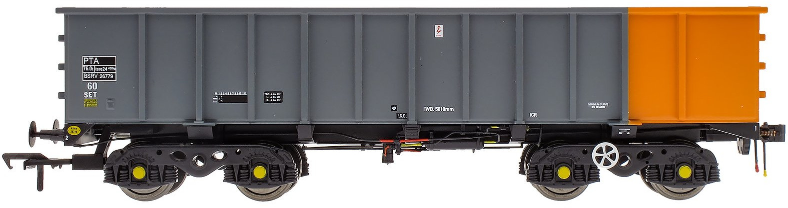 Accurascale ACC2100BSC Tippler Wagon British Steel BSRV26779 Image