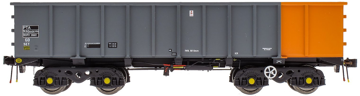 Accurascale ACC2100BSC Tippler Wagon British Steel BSRV26681 Image