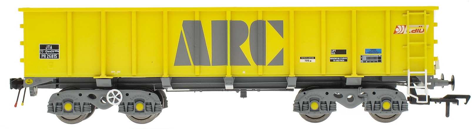 Accurascale ACC2106ARC1 Tippler Wagon CAIB Rail Holdings PR26815 Image