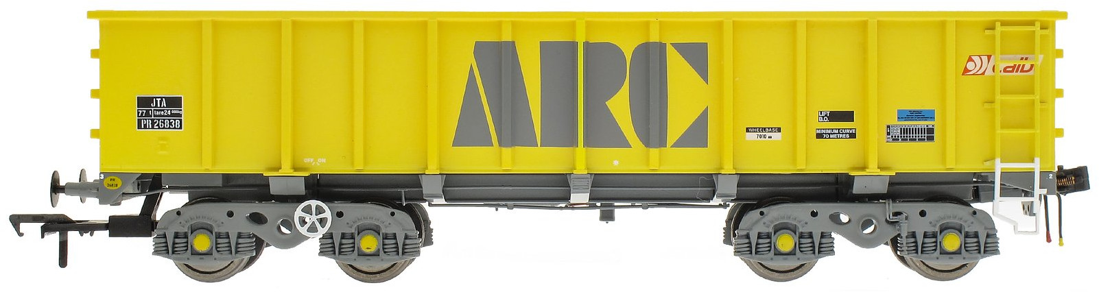 Accurascale ACC2106ARC1 Tippler Wagon CAIB Rail Holdings PR26838 Image