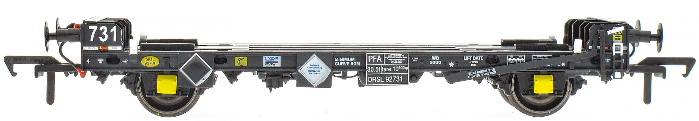 Accurascale ACC2082DRSP Flat Direct Rail Services DRSL92731 Image