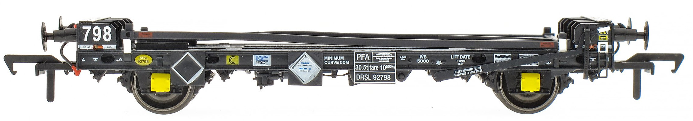 Accurascale ACC2082DRSP Flat Direct Rail Services DRSL92798 Image