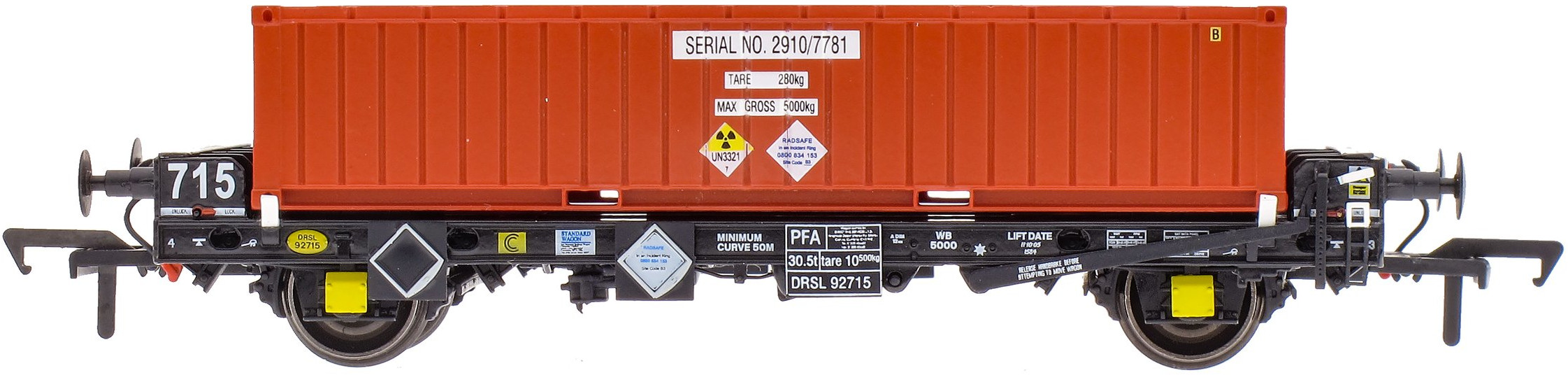 Accurascale ACC2085DRSR Flat Direct Rail Services DRSL92715 Image