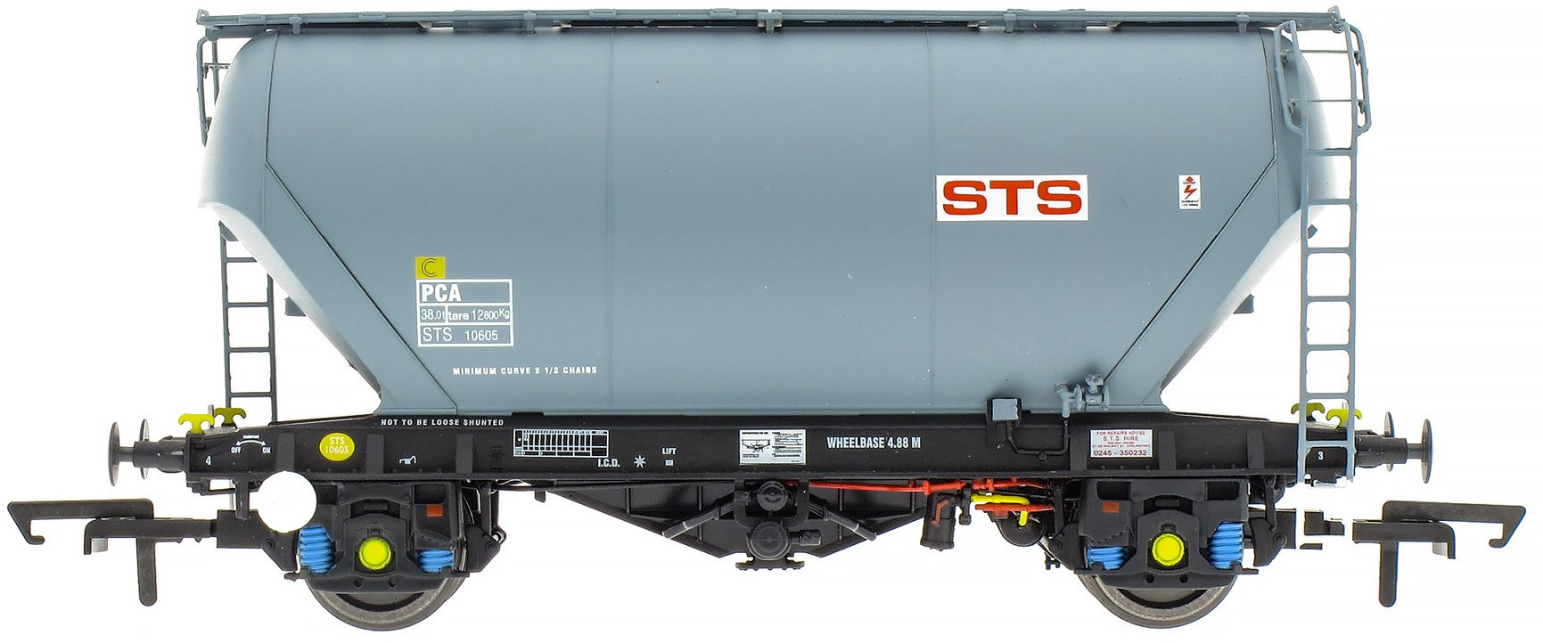 Accurascale ACC2021STS-B British Rail PCA Bulk Powder STS Grey STS10605 Image