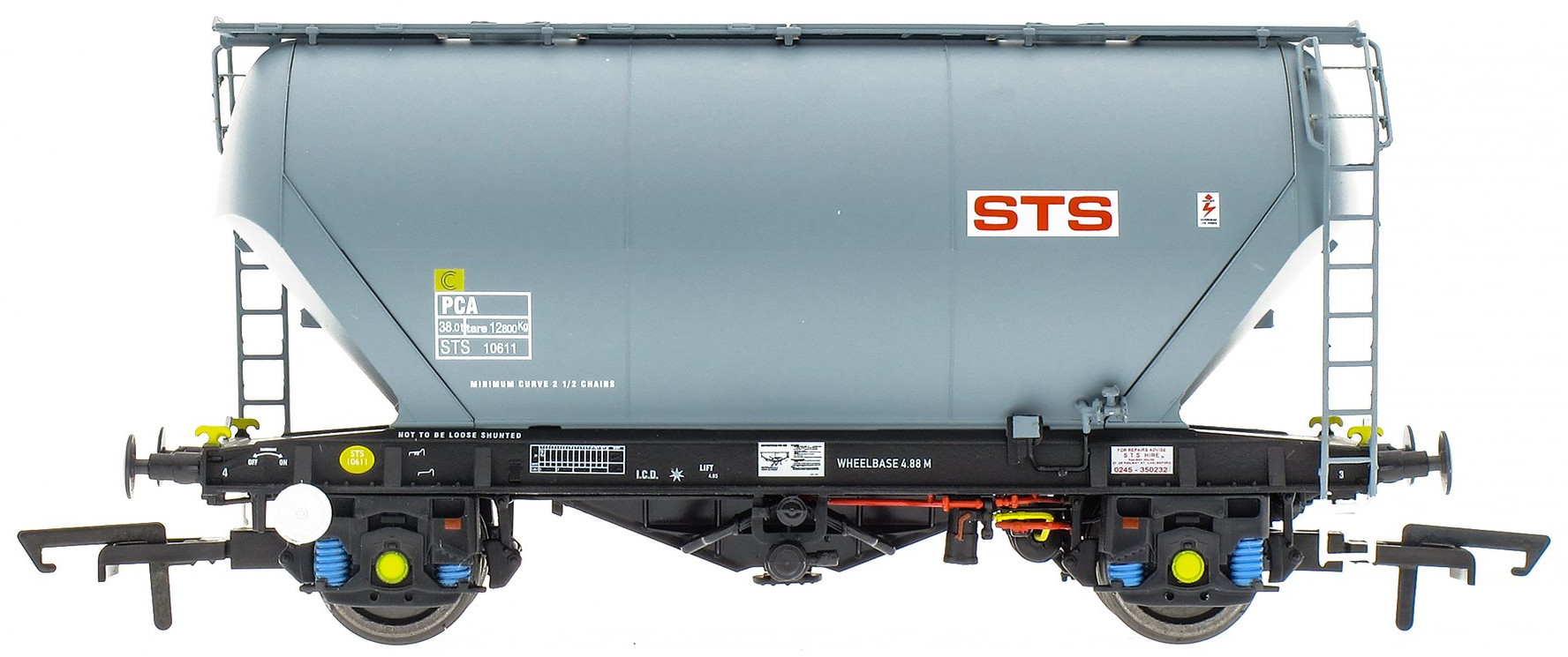 Accurascale ACC-PCA-STS-RAKE British Rail PCA Bulk Powder STS Grey STS10611 Image