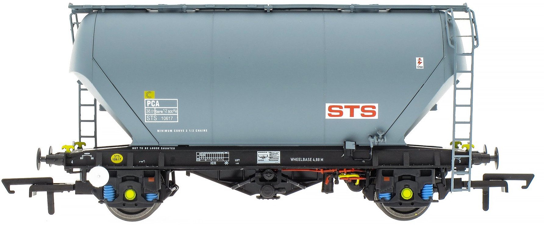 Accurascale ACC-PCA-STS-RAKE British Rail PCA Bulk Powder STS Grey STS10617 Image