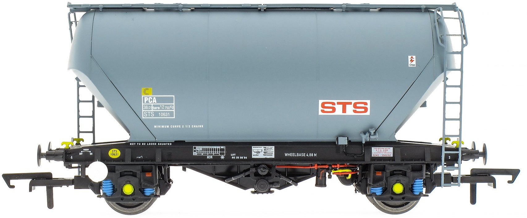 Accurascale ACC-PCA-STS-RAKE British Rail PCA Bulk Powder STS Grey STS10631 Image