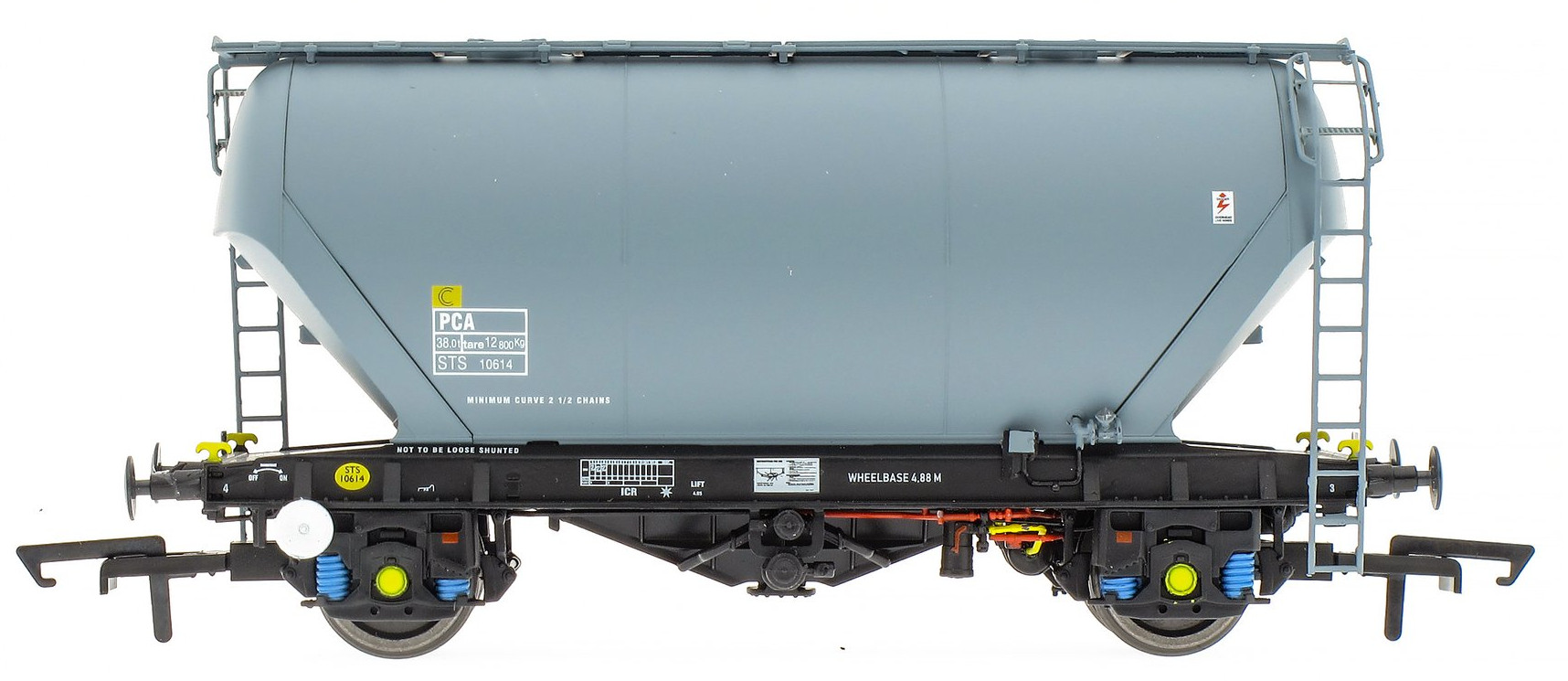 Accurascale ACC-PCA-STS-RAKE British Rail PCA Bulk Powder STS Grey STS10614 Image
