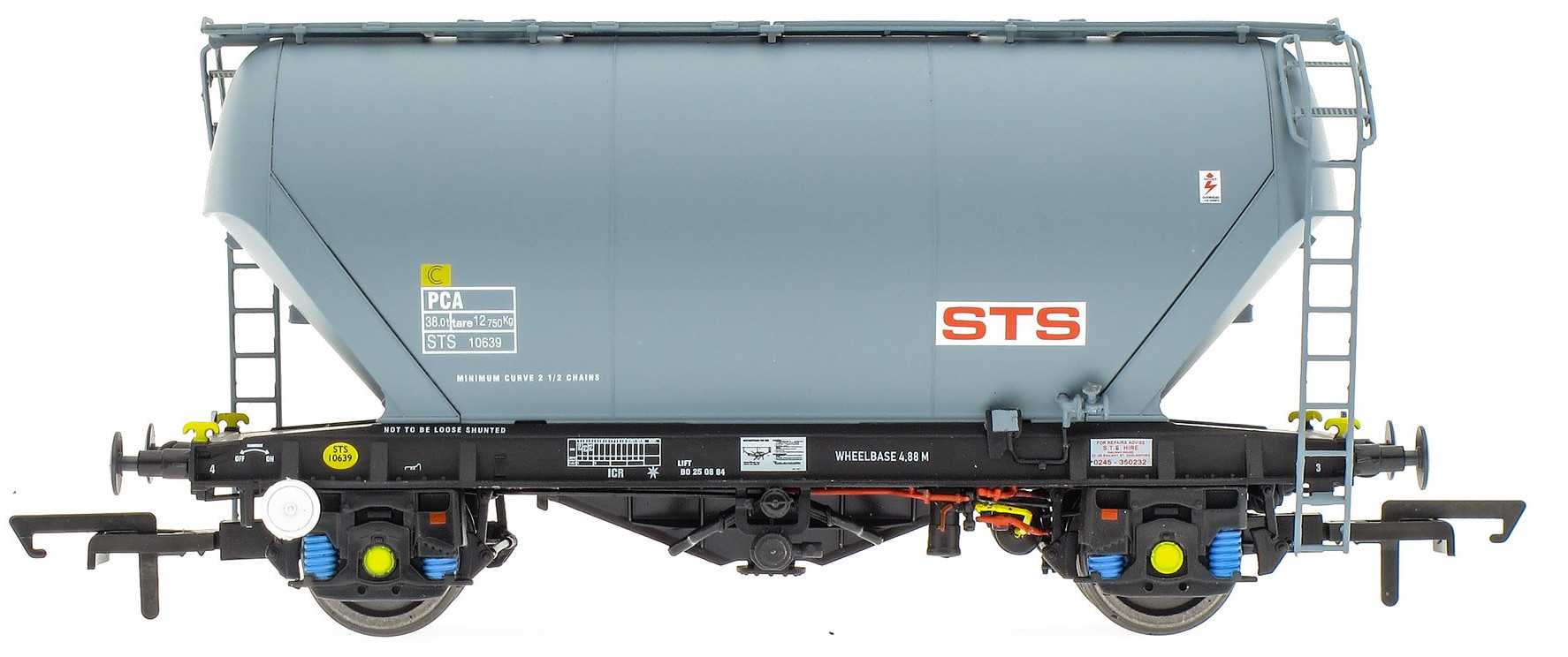 Accurascale ACC-PCA-STS-RAKE British Rail PCA Bulk Powder STS Grey STS10639 Image