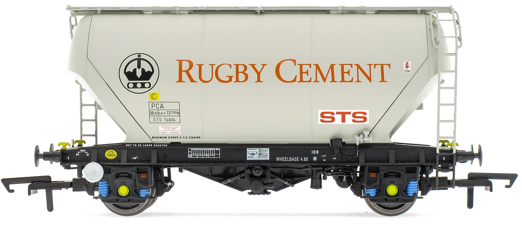 Accurascale ACC-PCA-RUGBY-RAKE British Rail PCA Bulk Powder STS Rugby Group PLC Rugby Cement STS74034 Image