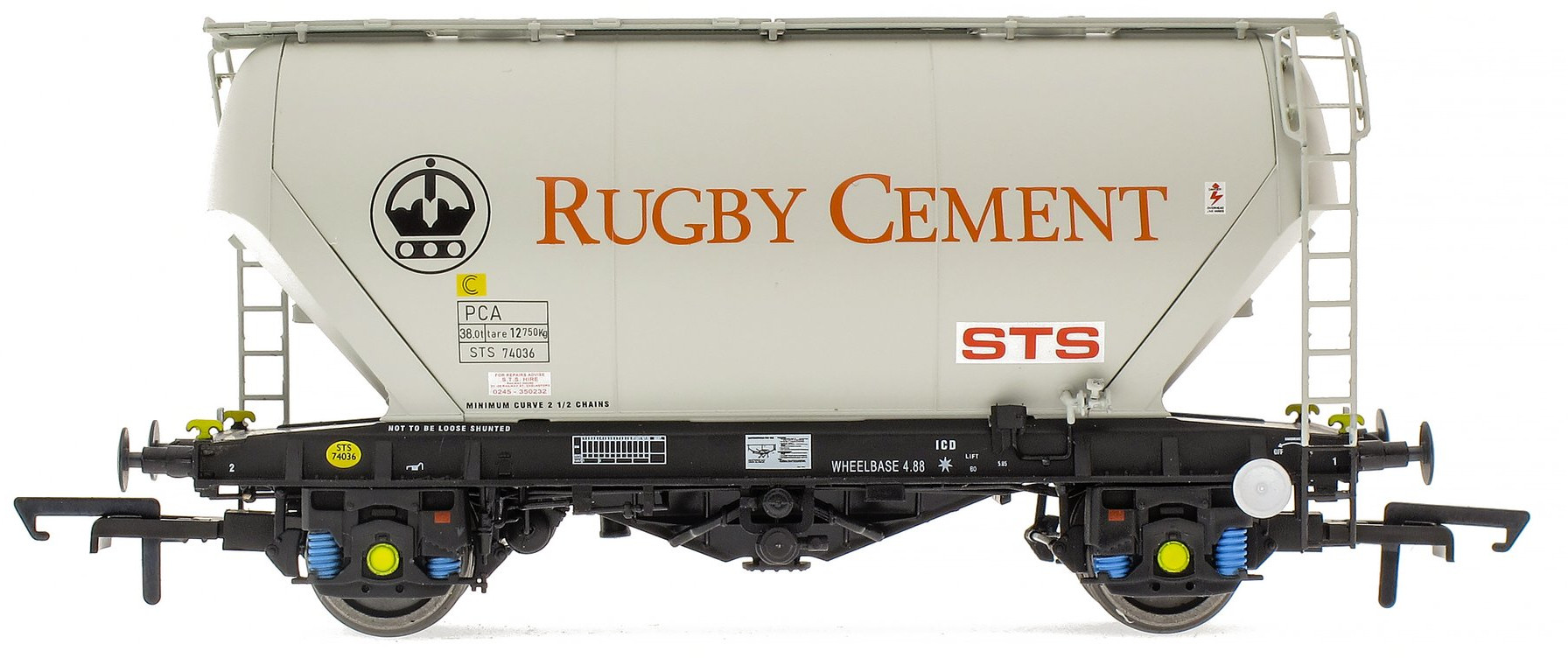Accurascale ACC-PCA-RUGBY-RAKE British Rail PCA Bulk Powder STS Rugby Group PLC Rugby Cement STS74036 Image