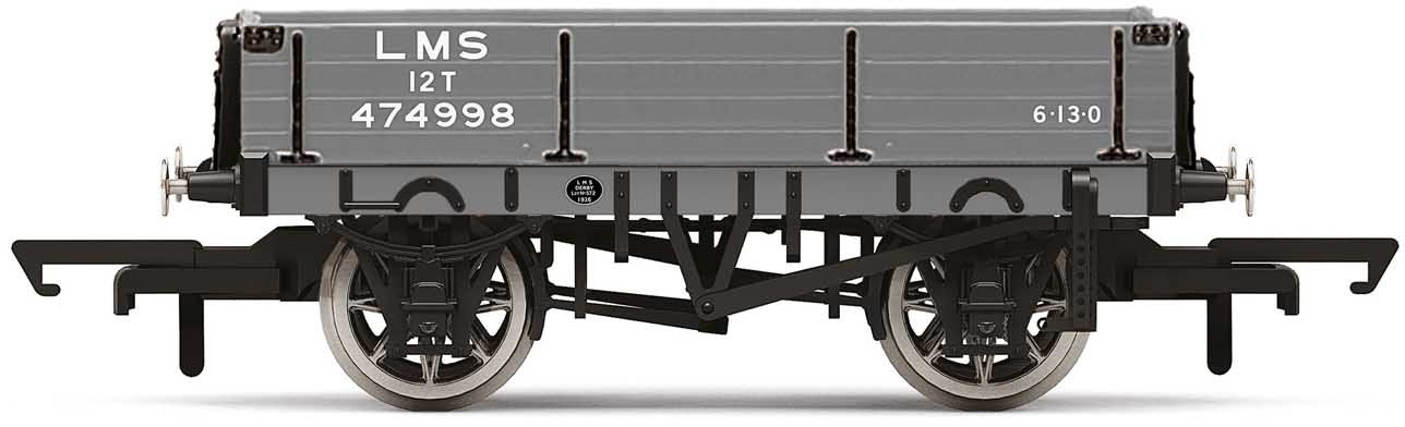 Hornby R60022 3 Plank Wagon London, Midland & Scottish Railway 474998 Image