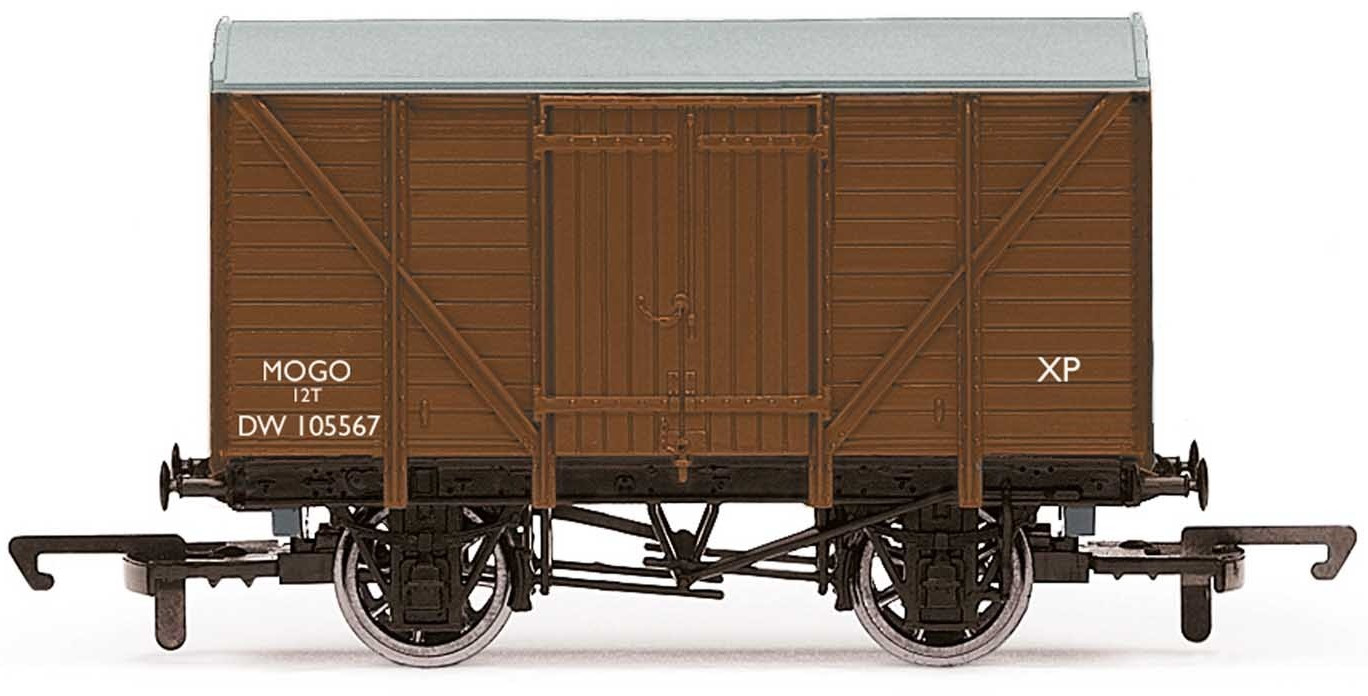 Hornby R60031 Great Western Railway 12T 'Mogo' Van British Railways Bauxite 105567 Image