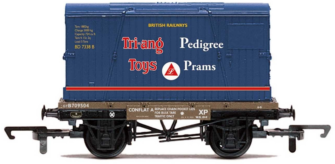 Hornby R60032 Flat British Railways B709504 Image