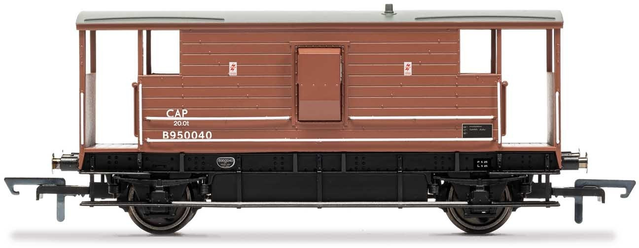 Hornby R60019 Brake Van British Railways Bauxite B950040 Image