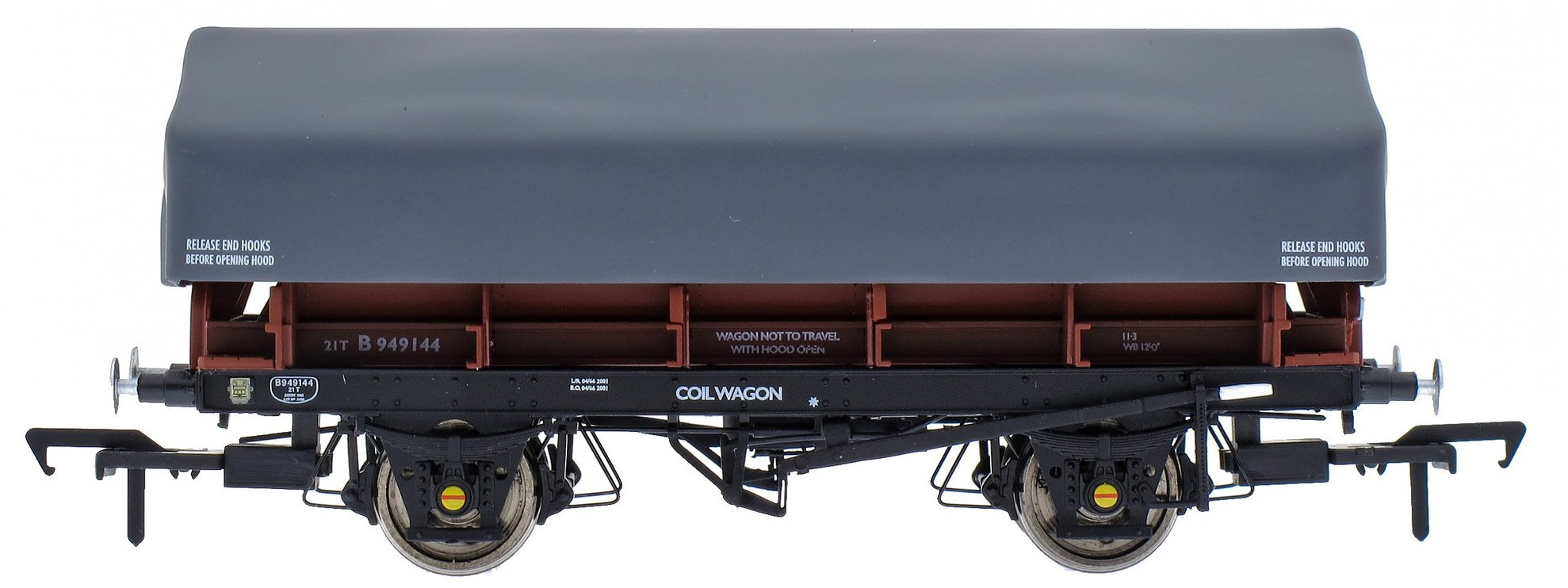 Accurascale ACC1100-COILAA British Rail KAV 'Coil-A' Steel Coil British Rail Bauxite B949144 Image