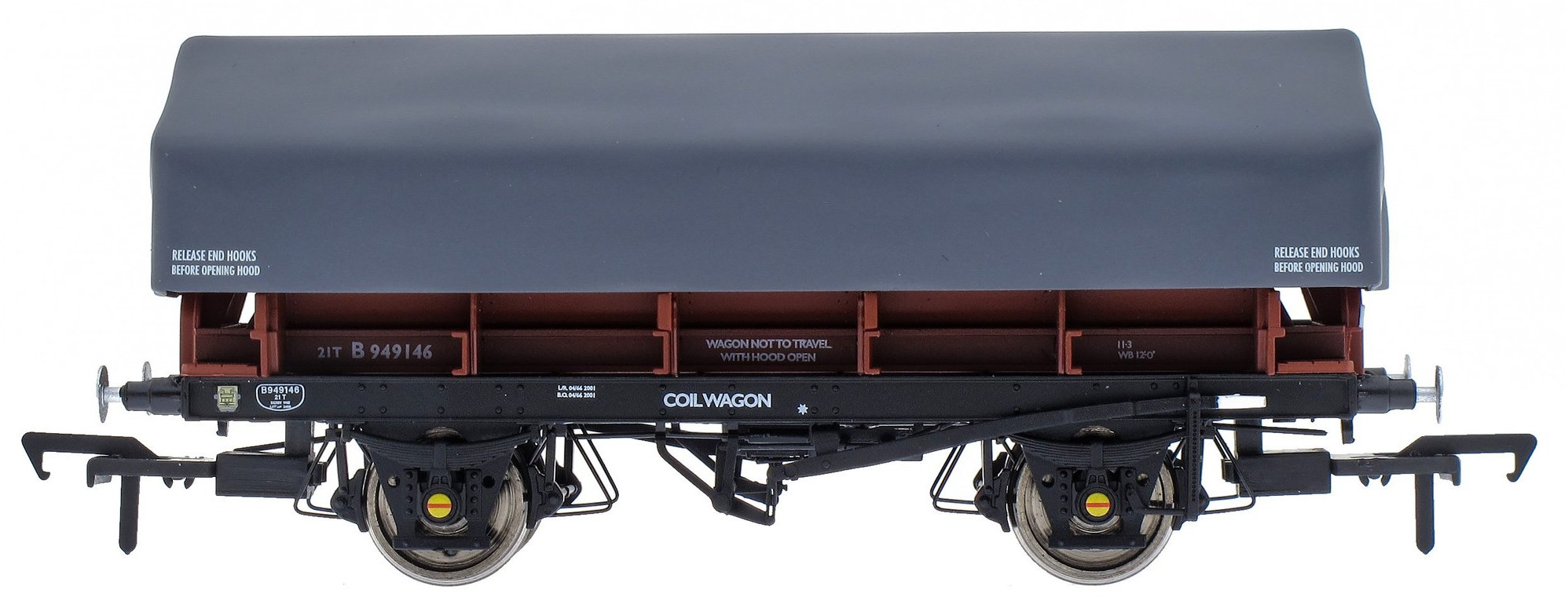 Accurascale ACC1100-COILAA British Rail KAV 'Coil-A' Steel Coil British Rail Bauxite B949146 Image
