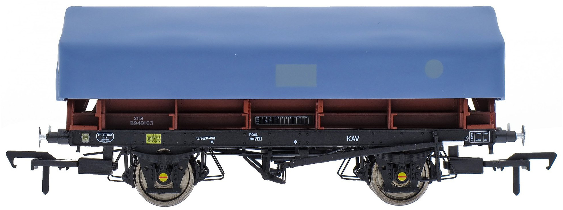 Accurascale ACC1102-COILAC British Rail KAV 'Coil-A' Steel Coil British Rail Bauxite B949163 Image