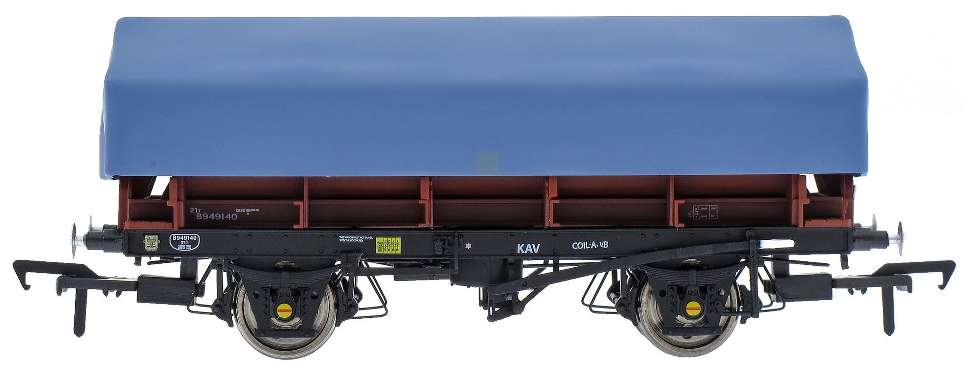 Accurascale ACC1102-COILAC British Rail KAV 'Coil-A' Steel Coil British Rail Bauxite B949140 Image