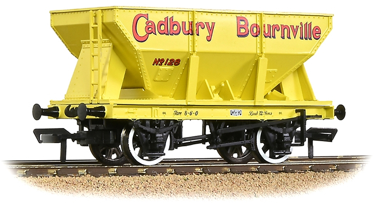 Bachmann 37-510 British Railways 24T Ore Hopper Cadbury Brothers Yellow 128 Image