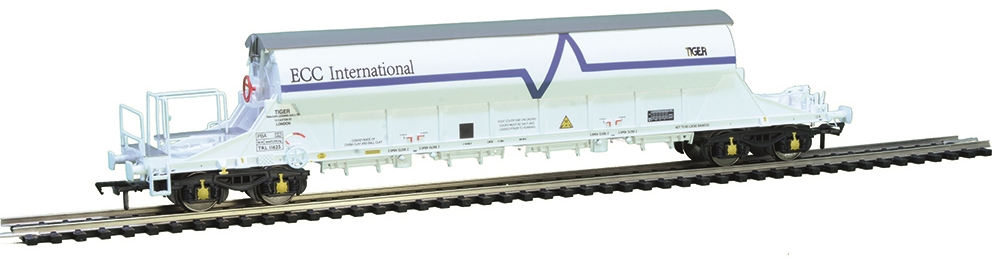 EFE Rail E87030 British Rail PBA Bogie Covered China Clay Tiger Rail Limited ECC International White TRL11625 Image