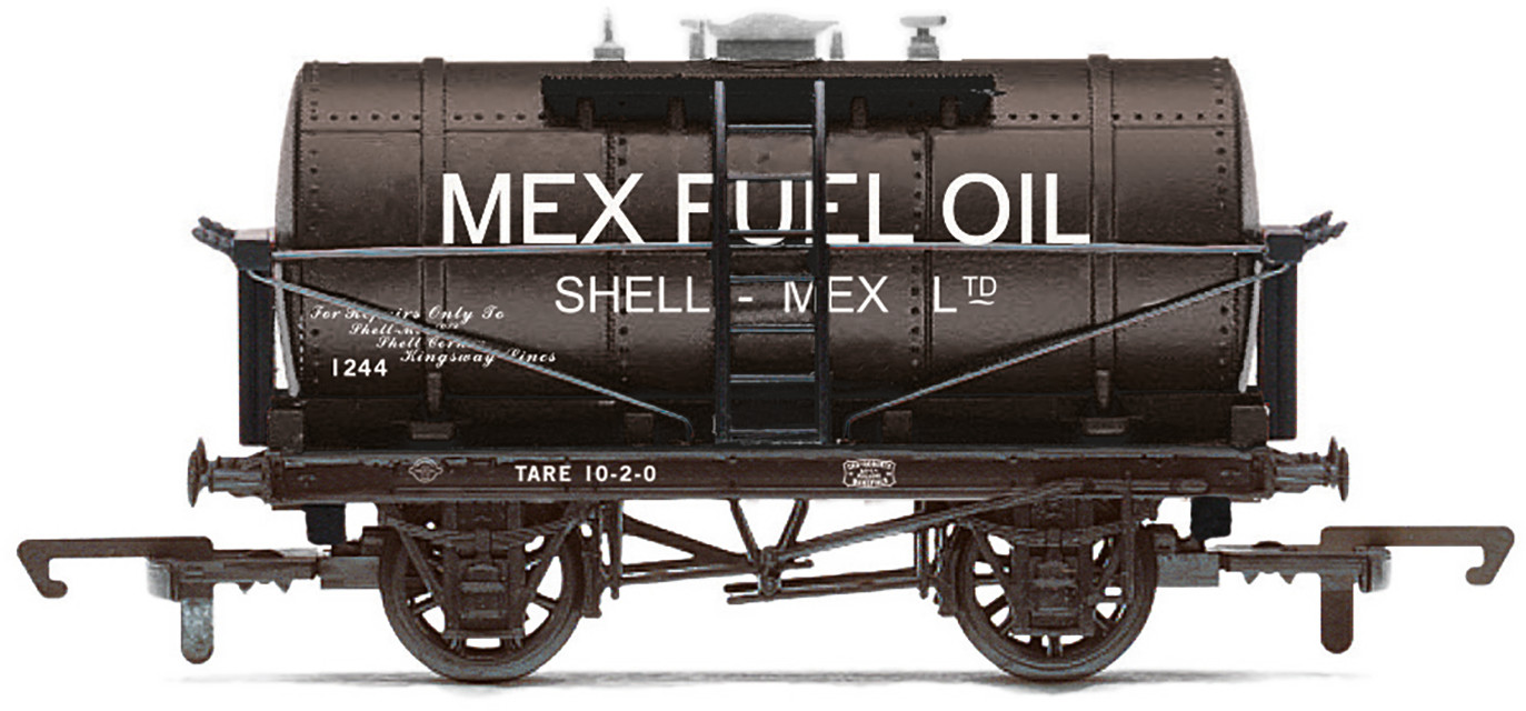 Hornby R60120 British Railways 14T Tank Shell Mex Fuel Oil 1244 Image