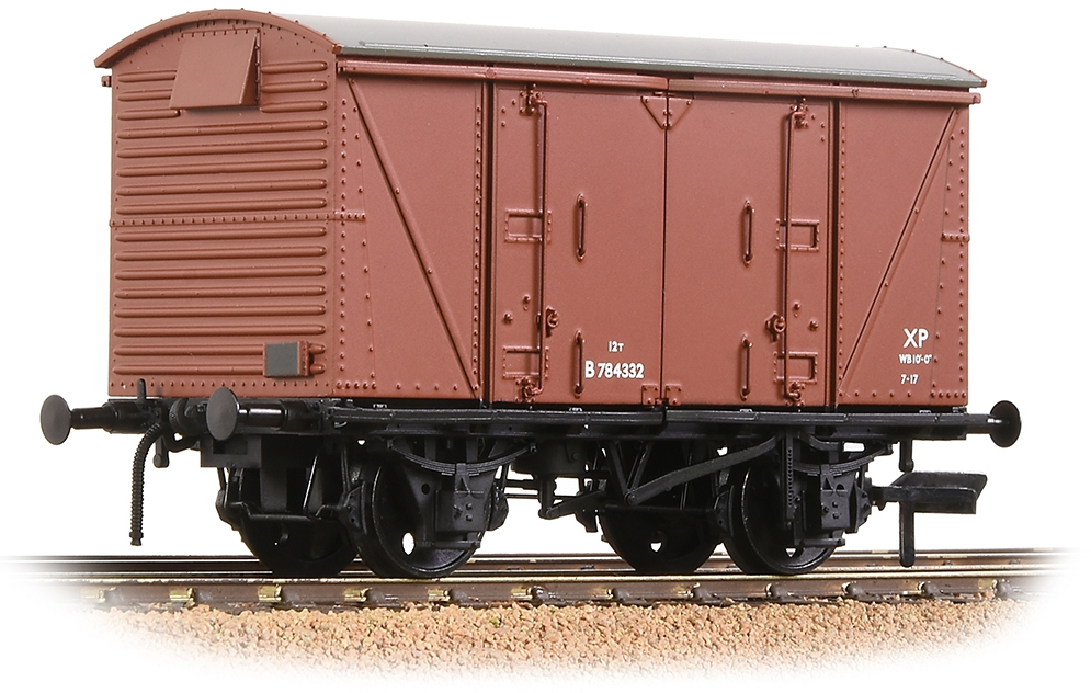 Bachmann 38-870 British Railways 12t 'Vanwide' Van British Railways Bauxite B784332 Image