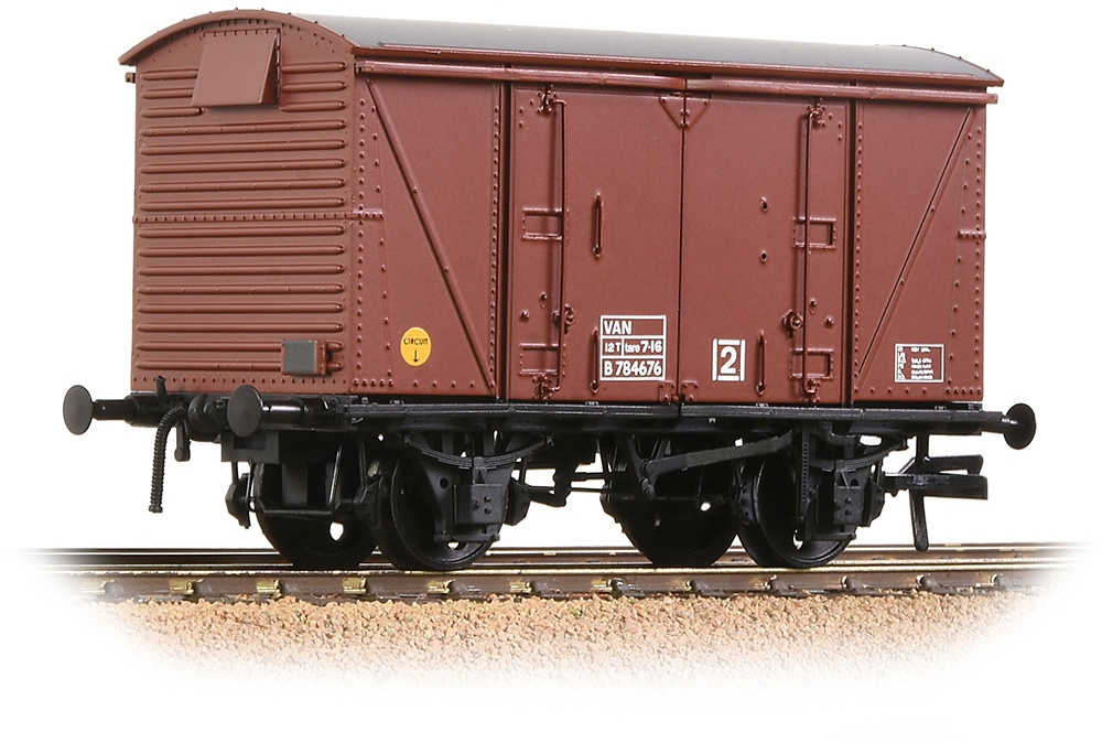 Bachmann 38-872 British Railways 12t 'Vanwide' Van British Rail Bauxite B784676 Image