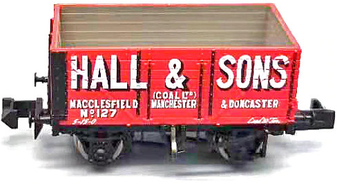 Mathieson ROS0006 7 Plank Wagon Hall & Sons (Coal Limited)  127 Image