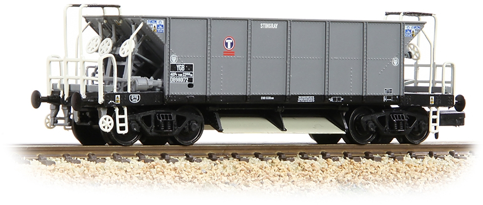Graham Farish 377-006 British Rail YGA/YGB 'Seacow' Bogie Ballast Transrail Freight DB980172 Image