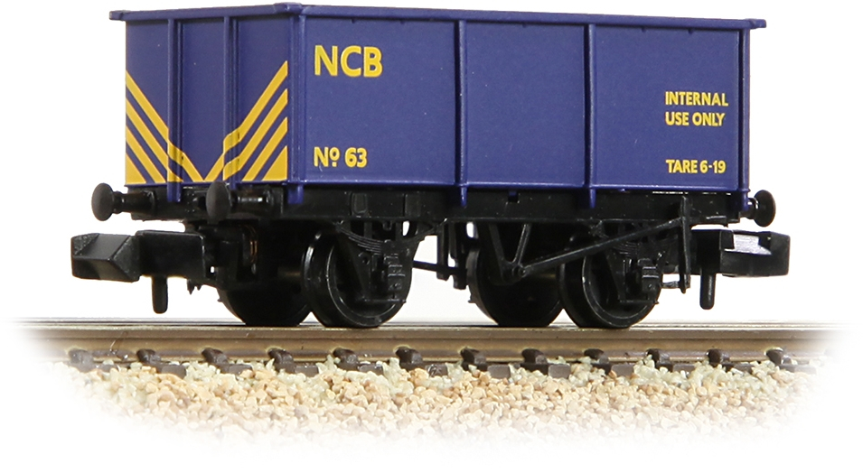 Graham Farish 377-282 Tippler Wagon National Coal Board 63 Image