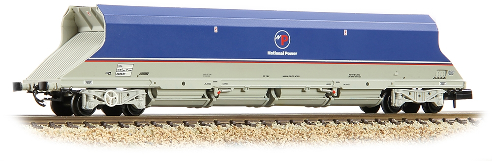 Graham Farish 373-811A British Rail HKA Bogie Hopper National Power 300621 Image