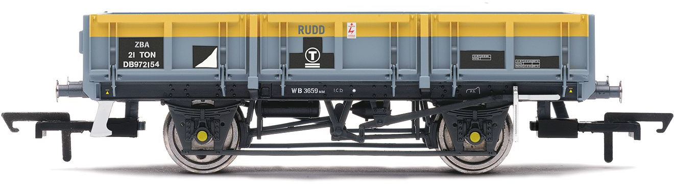 Hornby R60222 British Rail ZBA 'Rudd' Ballast British Rail Engineers Grey & Yellow DB972154 Image
