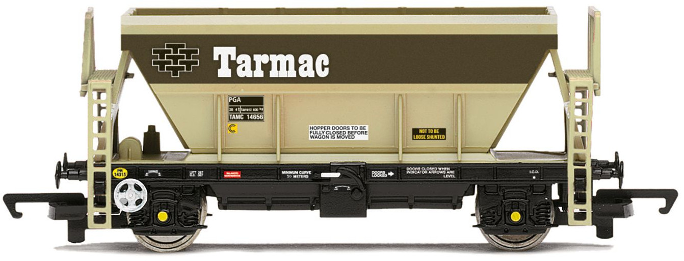 Hornby R60215 British Rail PGA 2-axle Hopper Tarmac PLC TAMC14656 Image