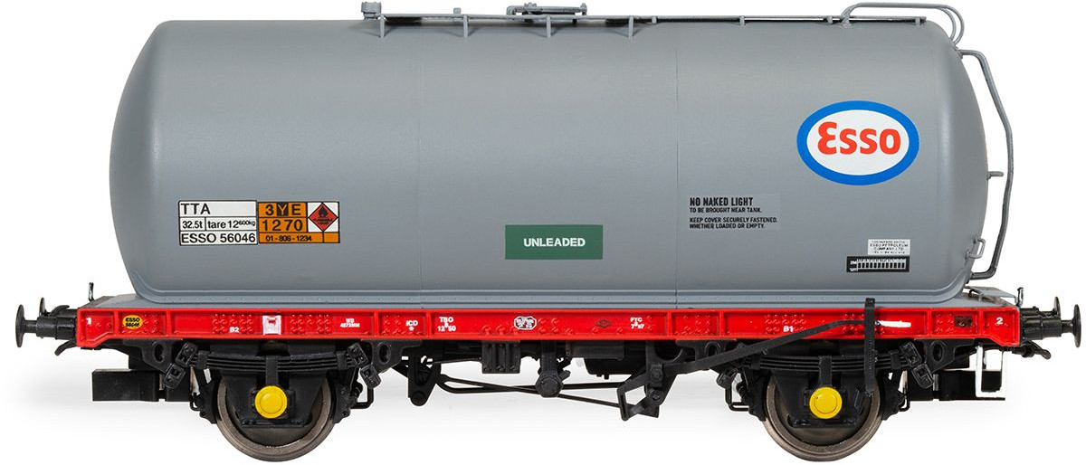 Hornby R60208 British Rail TTA 40-49t GLW 'Monobloc' Tank Esso ESSO 56046 Image