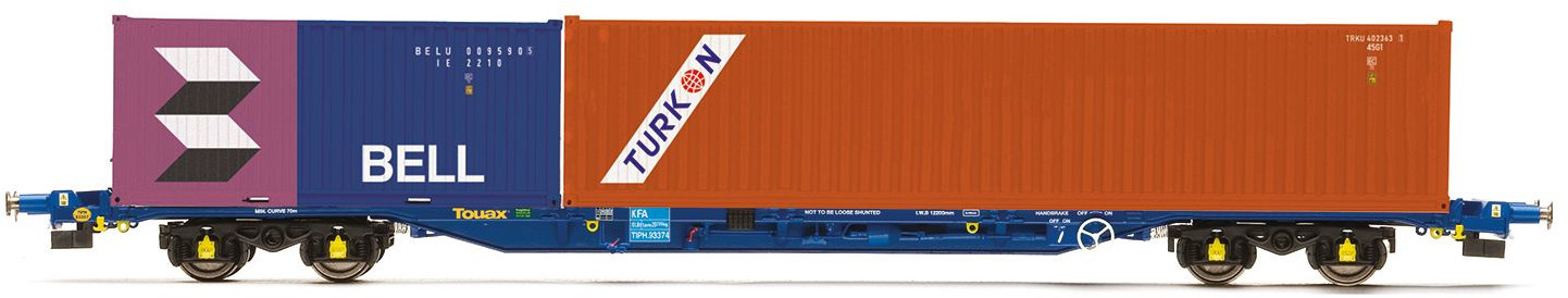 Hornby R60224 British Rail KFA Bogie Flat Touax Image