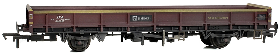 EFE Rail E87022 British Rail ZCA 'Sea Urchin' Ballast DB Schenker Ex-EWS Maroon & Yellow 460887 Image