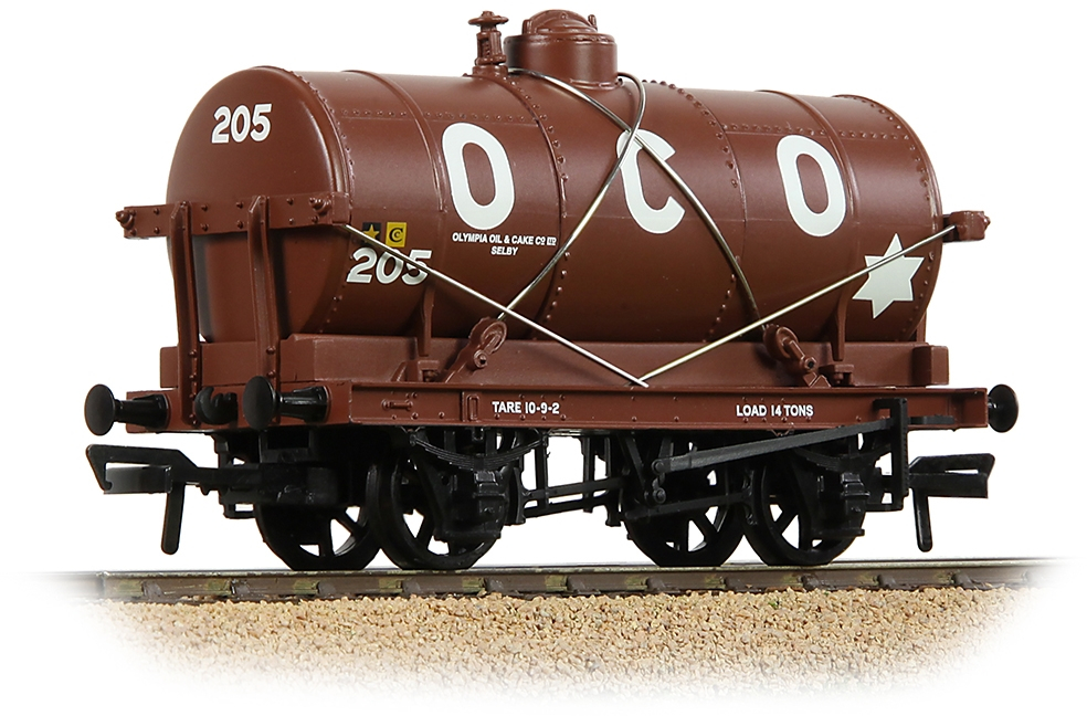 Bachmann 37-681A British Railways 14T Tank Olympia Oil & Cake Company Limited Red Oxide 205 Image