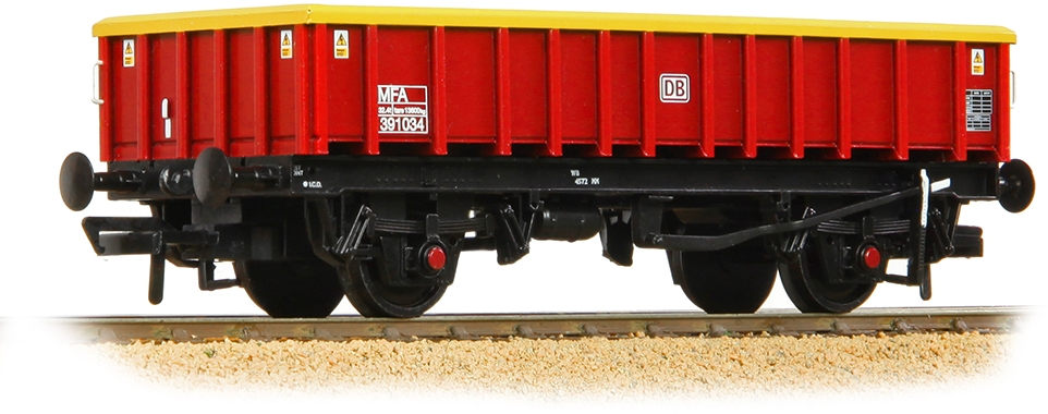 Bachmann 38-016 British Rail MEA/MFA Open Box DB Cargo UK Red 391034 Image