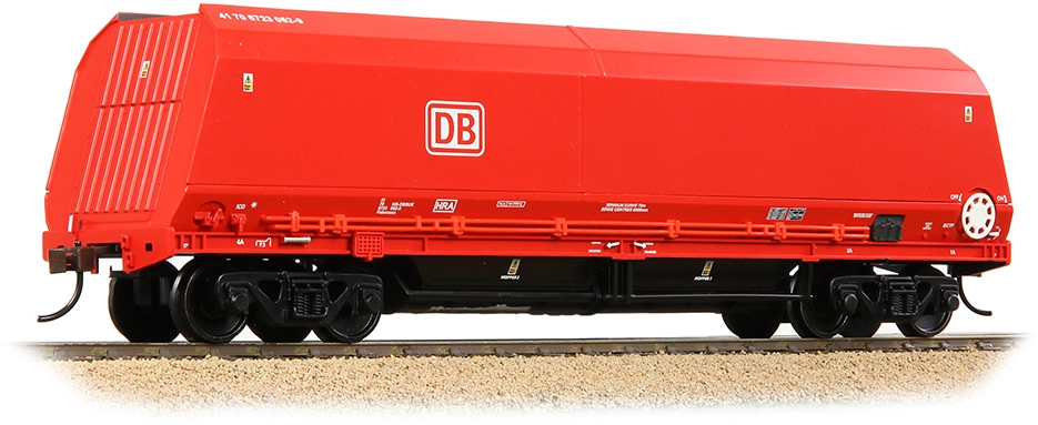Bachmann 37-865 British Rail HRA Reduced Length Bogie Hopper DB Cargo UK Red 41 70 6723 062-9 Image