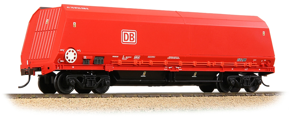 Bachmann 37-865B British Rail HRA Reduced Length Bogie Hopper DB Cargo UK Red 41 70 6723 036-3 Image