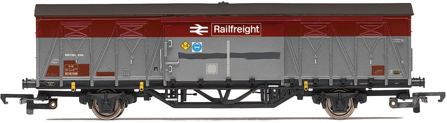 Hornby R60265 Van British Rail Railfreight Grey & Red DB787299 Image