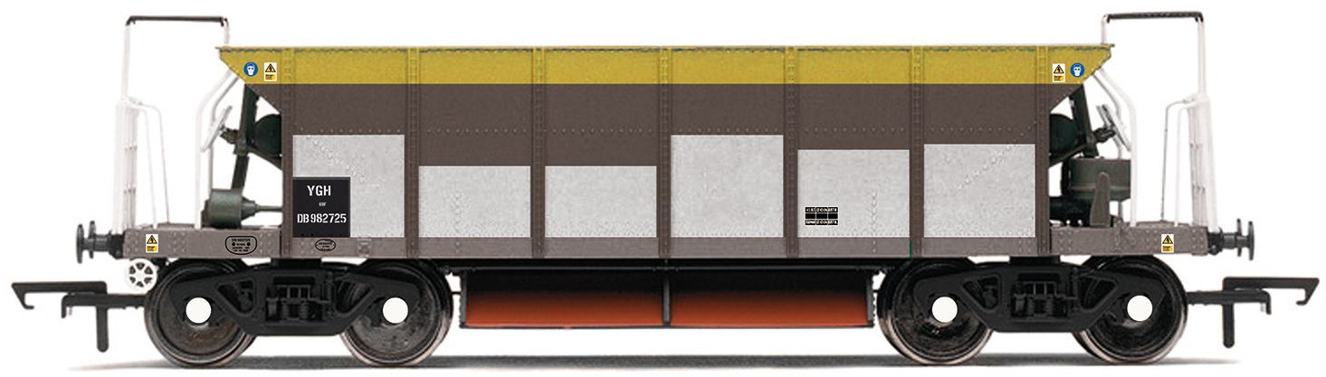 Hornby R60246 British Rail YGH 'Sealion' Bogie Ballast British Rail Engineers Grey & Yellow DB982725 Image