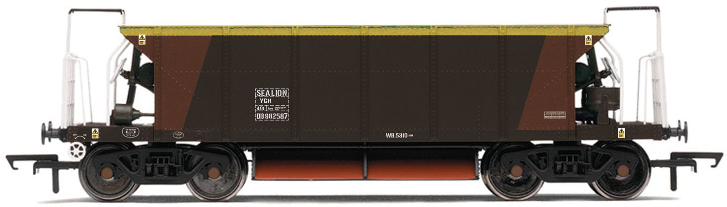 Hornby R60247 British Rail YGH 'Sealion' Bogie Ballast Loadhaul Limited DB982587 Image