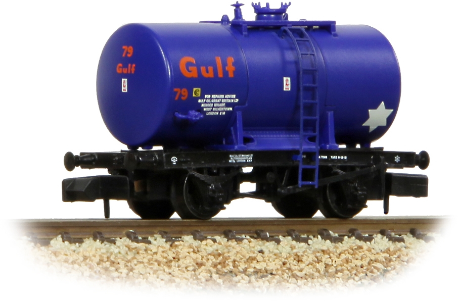 Graham Farish 378-001 British Railways Anchor-Mounted Tank Gulf Oil Corporation 79 Image